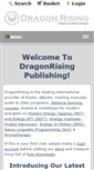 Mobile Screenshot of dragonrising.com